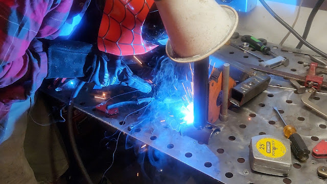 Fulcrum Leg Weld